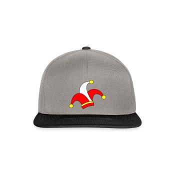 Carnival hat - Snapback Cap - graphite/black - Front