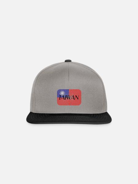 Taiwan - Snapback Cap - Graphit/Schwarz