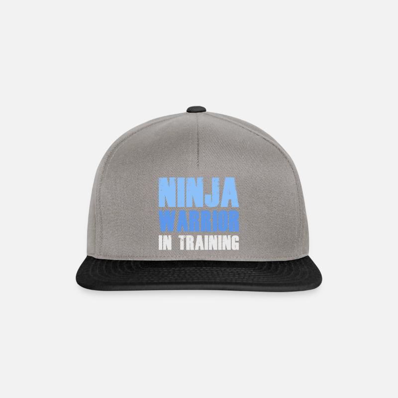 Ninja Warrior In Training - Snapback Cap - Graphit/Schwarz