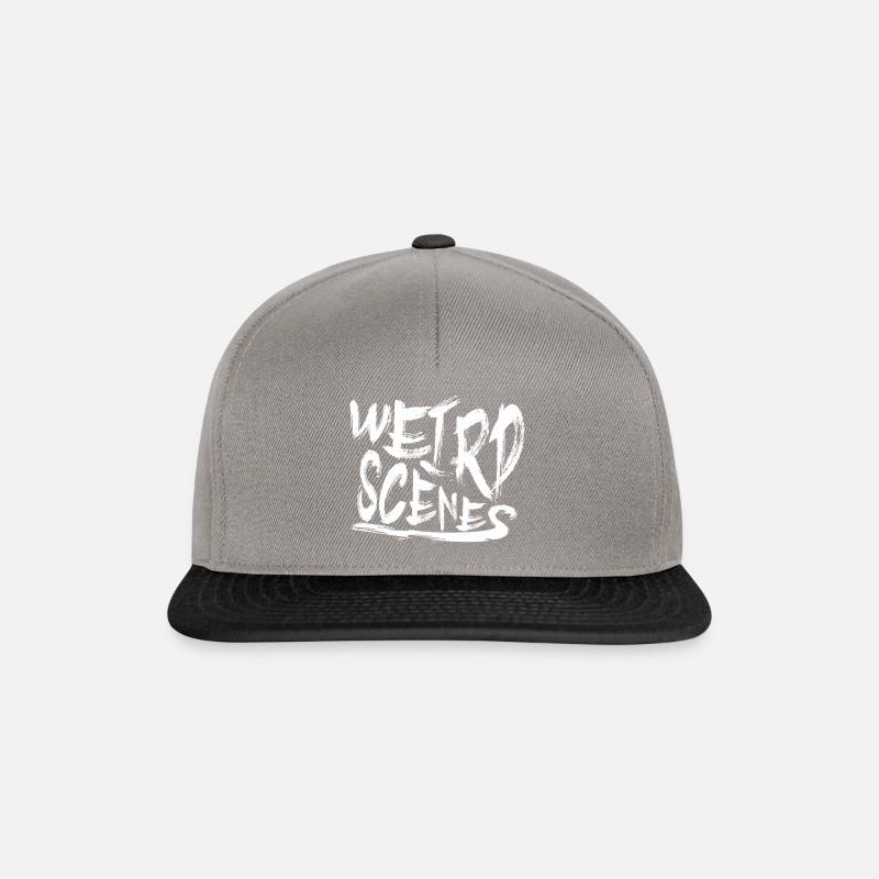 Cadeau de scènes étranges - Casquette snapback - gris graphite/noir