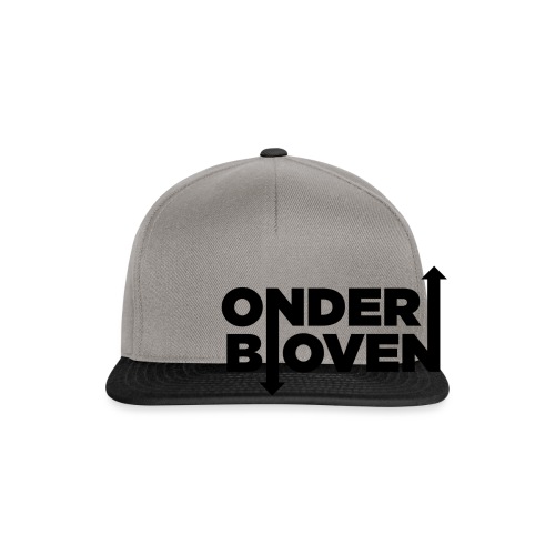 LOGO_ONDERBOVEN - Snapback cap