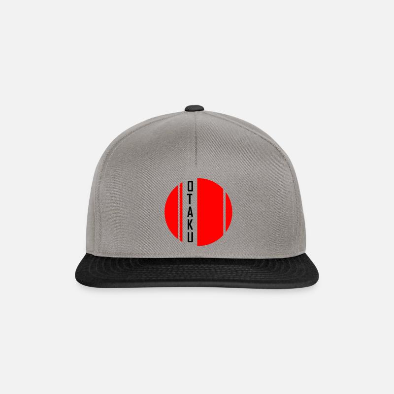 OTAKU - Snapback Cap - Graphit/Schwarz
