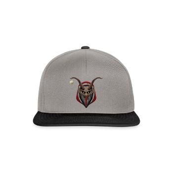 Krampus - Snapback Cap - Graphit/Schwarz - Vorne