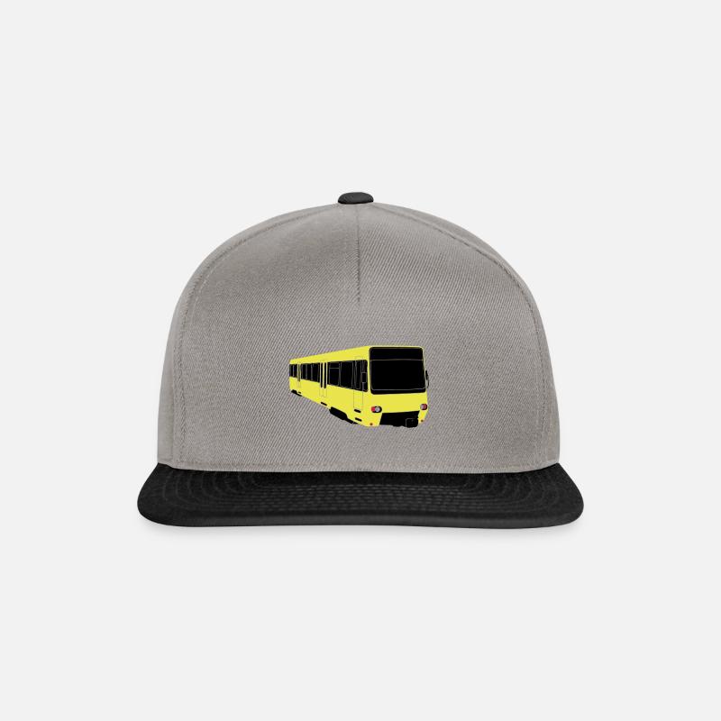 Stuttgarter Stadtbahn - Snapback Cap - Graphit/Schwarz