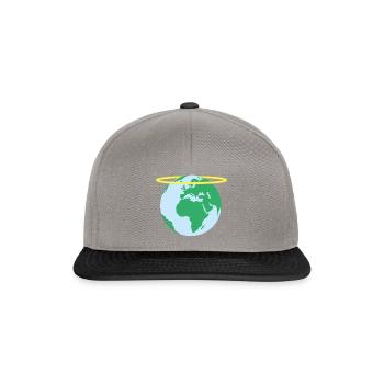 terre sainte!? - Casquette snapback - gris graphite/noir - Devant
