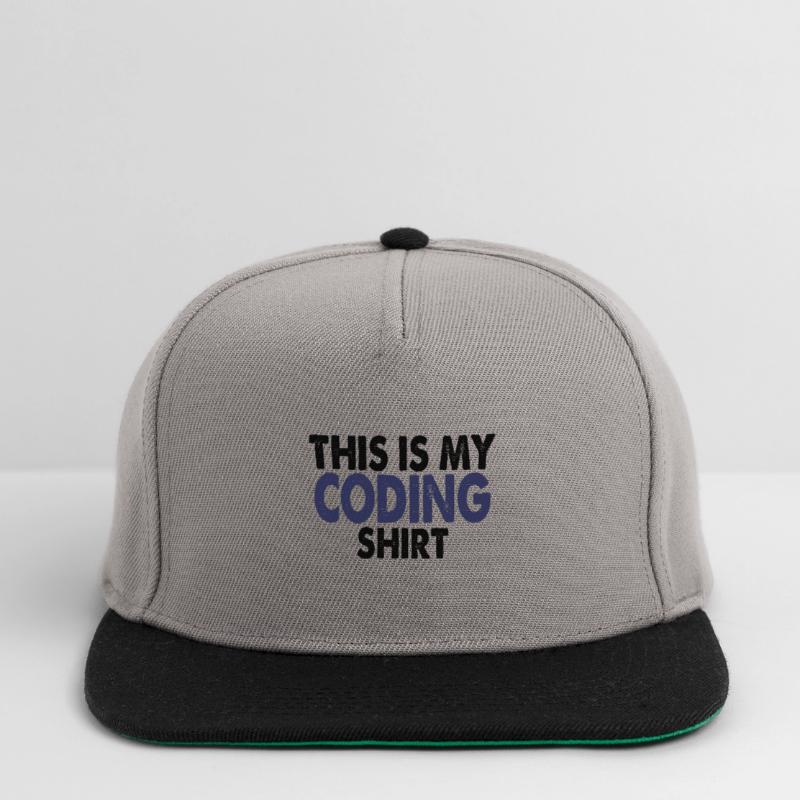 Coding Nerd Computer programmieren Snapback Cap