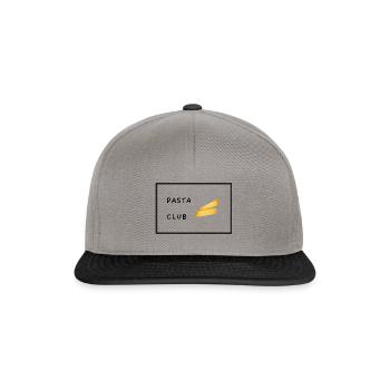 Noodle/Pasta Club - Cook/Eat - Snapback Cap - graphite/black - Front