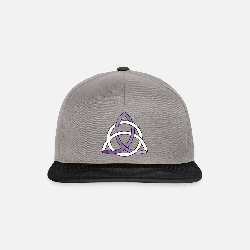 CED - Triskele - Snapback Cap - Graphit/Schwarz