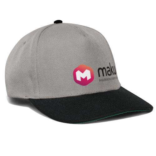 makum full logo - Snapback Cap