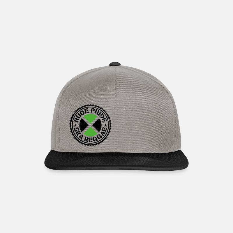 Rude Pride - Snapback Cap - graphite/black
