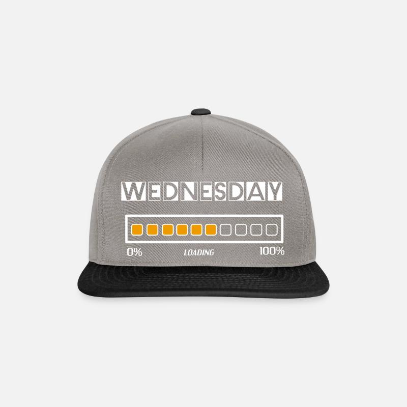 Wednesday - Snapback Cap - graphite/black