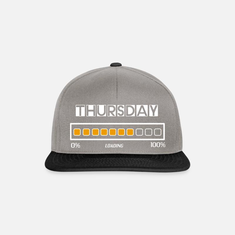 Thursday's Power - Snapback Cap - graphite/black