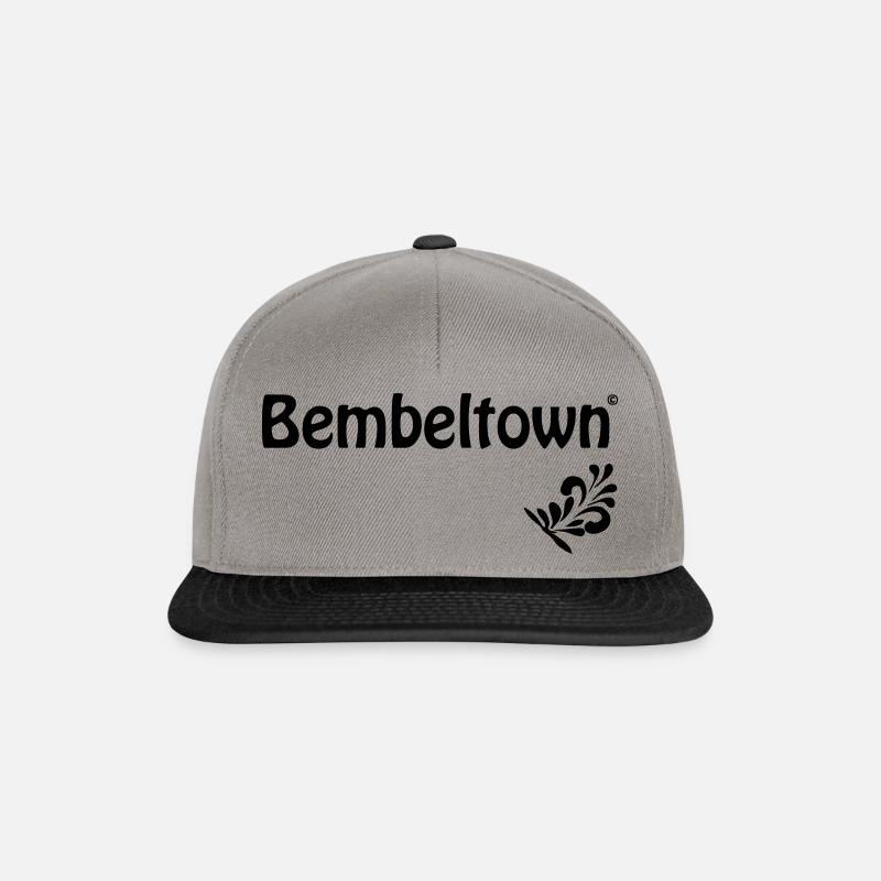 Bembel Design #FrankfurterOriginal #069 - Snapback Cap - graphite/black