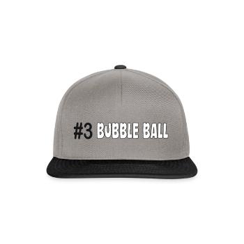 Bumperball Ballsport Bubble Ball 3 - Casquette snapback - gris graphite/noir - Devant