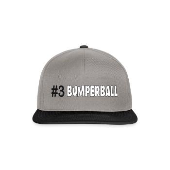 3 bumperball BUBBLE BALL - Snapback Cap - graphite/black - Front