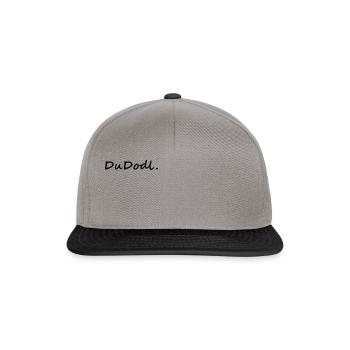 You dodl. dialect - Snapback Cap - graphite/black - Front