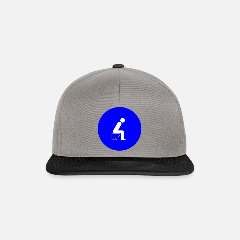 bath bath bathtub bathtub shower shower98 - Snapback Cap - graphite/black