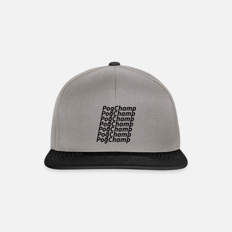PogChamp shirt for Twitch - Snapback Cap - graphite/black