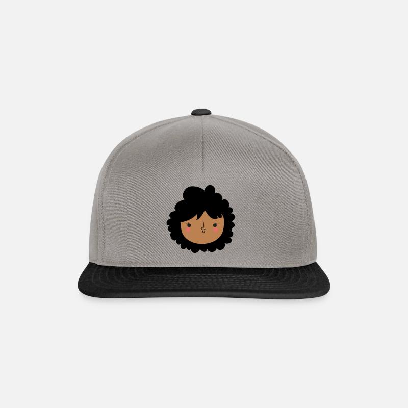 GiRLY - Snapback Cap - Graphit/Schwarz