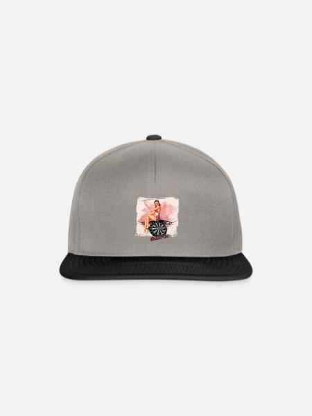 Pin up Game on - Snapback Cap - Graphit/Schwarz