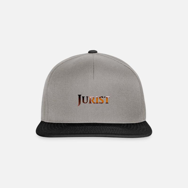 Jurist - Snapback Cap - Graphit/Schwarz