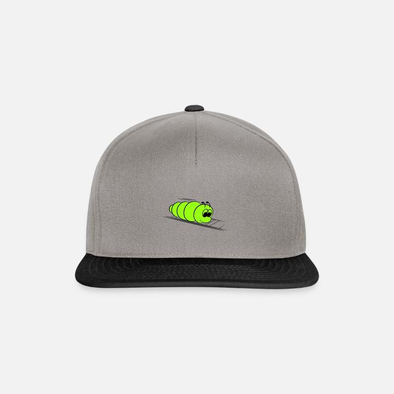 Caterpillar train - Snapback Cap - graphite/black