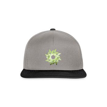 Berg - Casquette snapback - gris graphite/noir - Devant