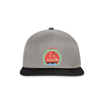 Boot - Snapback Cap - Graphit/Schwarz - Vorne