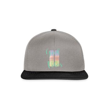 surf - Casquette snapback - gris graphite/noir - Devant