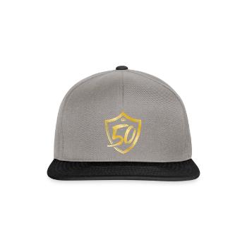 50 années d'or - Casquette snapback - gris graphite/noir - Devant