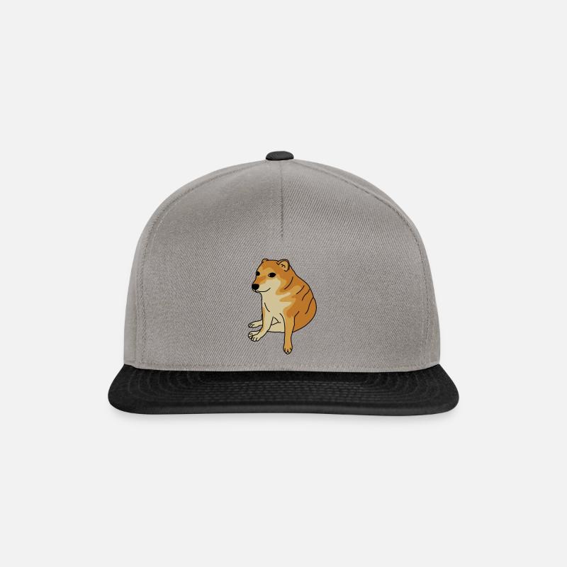 Cheems - Snapback Cap - graphite/black