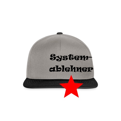 Systemablehner - Snapback Cap