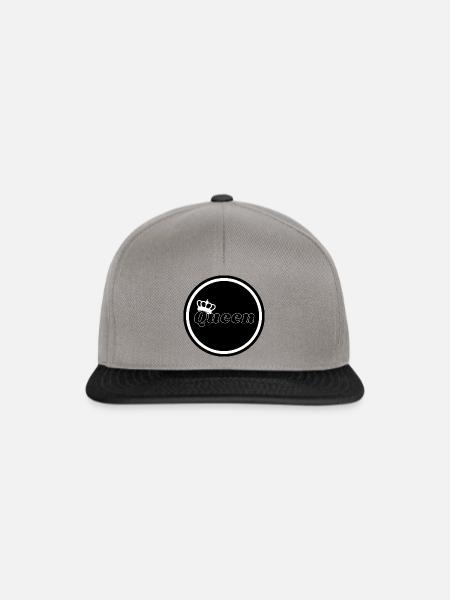 Queen - Snapback Cap - Graphit/Schwarz