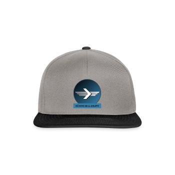 Silver 1 - Snapback Cap - Graphit/Schwarz - Vorne