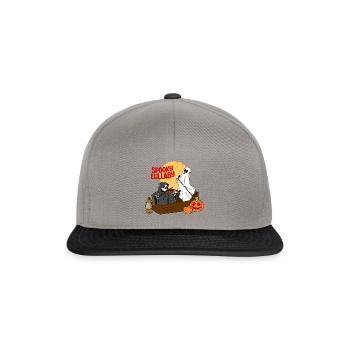 Spooky Lullaby - Snapback Cap - graphite/black - Front