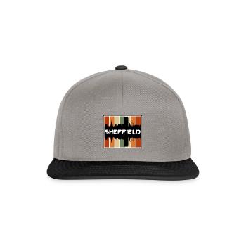 Sheffield England Skyline Silhouette Travel Souven - Snapback Cap - graphite/black - Front