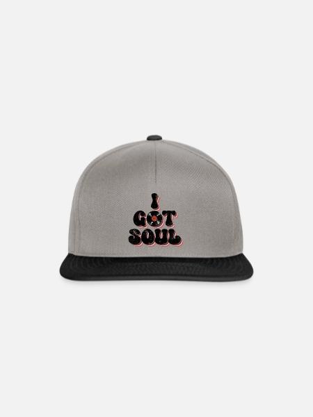 I got Soul - Snapback Cap - Graphit/Schwarz