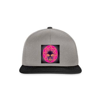 Mary Jane - Art Woman - Snapback Cap - graphite/black - Front