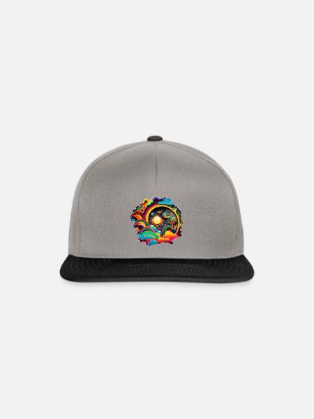 SURREAL - Snapback Cap - Graphit/Schwarz