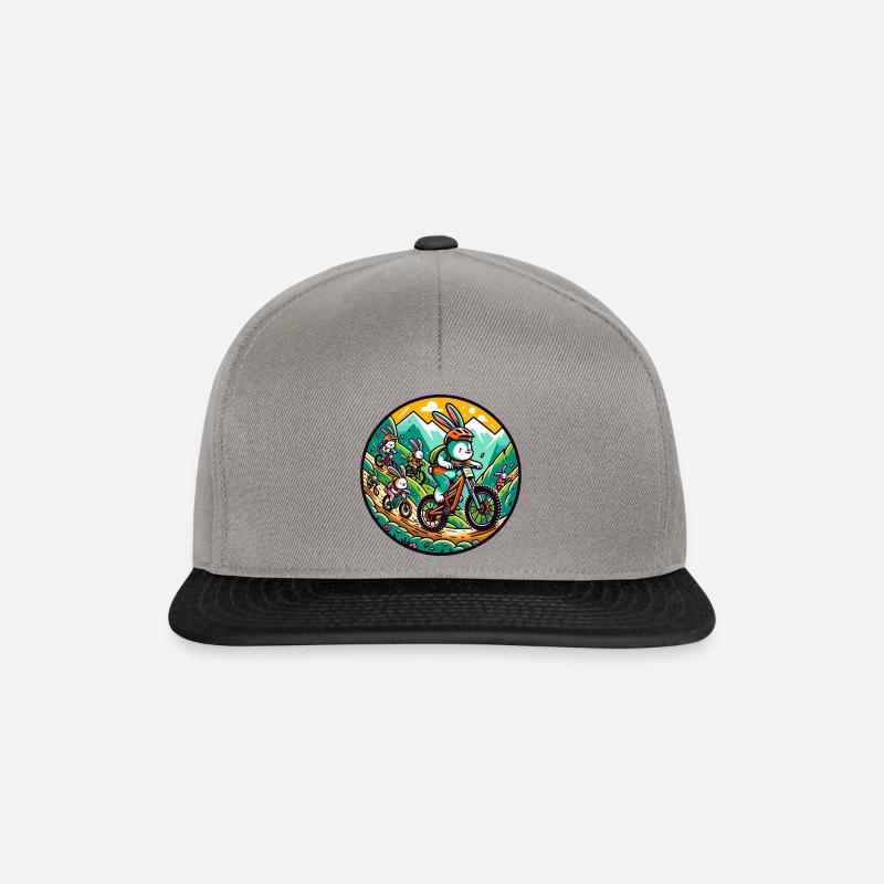 Bunny Bikers Rally - Snapback Cap - graphite/black