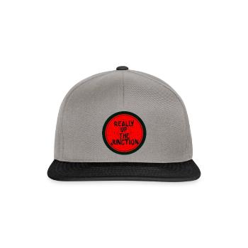 Really Up The Junction 1980's Retro Vintage Tee - Snapback Cap - graphite/black - Front