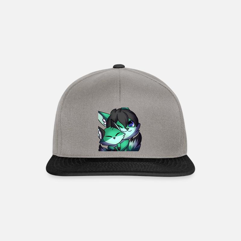 Hug - Casquette snapback - gris graphite/noir