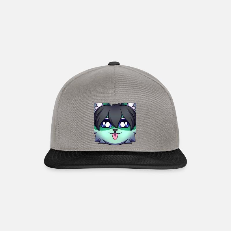 Cute - Casquette snapback - gris graphite/noir