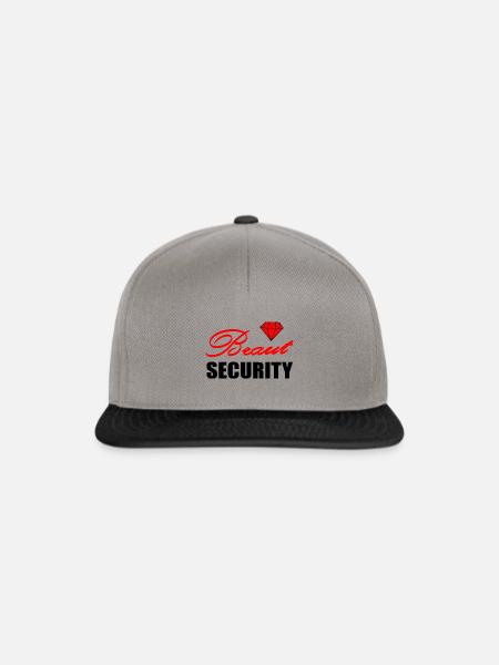 JGA - Snapback Cap - Graphit/Schwarz
