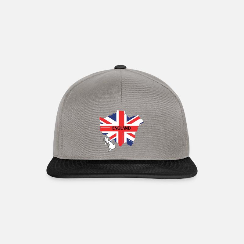 England - Snapback Cap - graphite/black