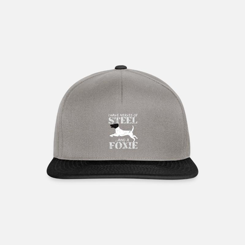 foxiesteel2 - Snapback Cap - Graphit/Schwarz