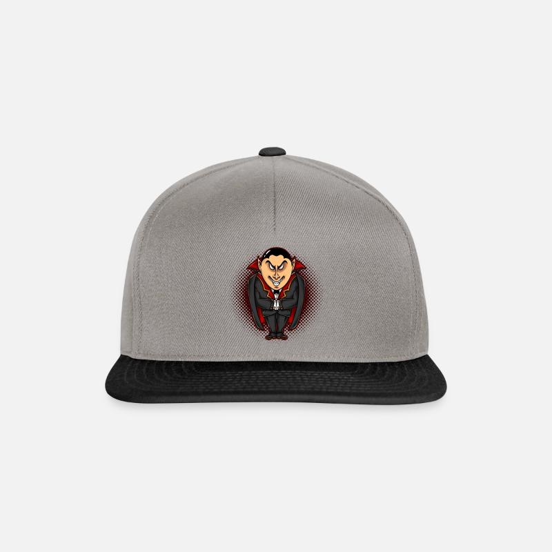 Vampir - Snapback Cap - Graphit/Schwarz