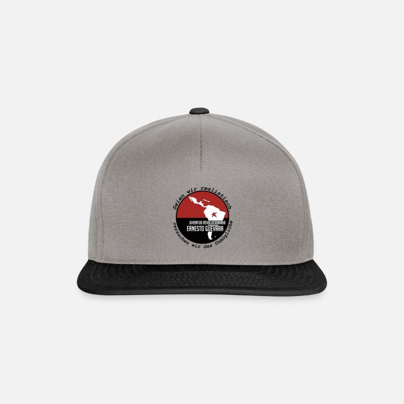 Révolution Che - Casquette snapback - gris graphite/noir