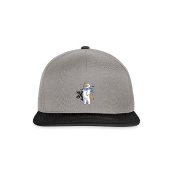 cat Frier - Casquette snapback - gris graphite/noir - Devant