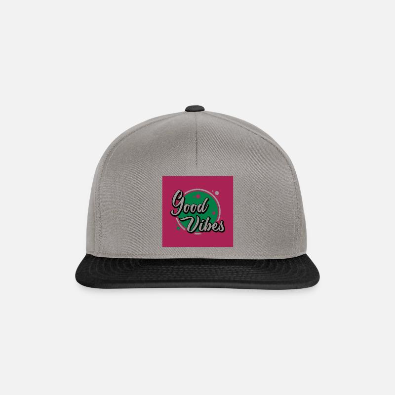gute stimmung - Snapback Cap - Graphit/Schwarz